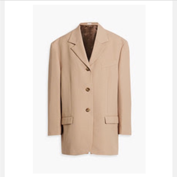ACNE STUDIOS OVERSIZED CANVAS BLAZER SZ 32 - Picture 1 of 2